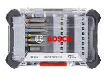 Bosch ExtraHard bitssett 43 deler